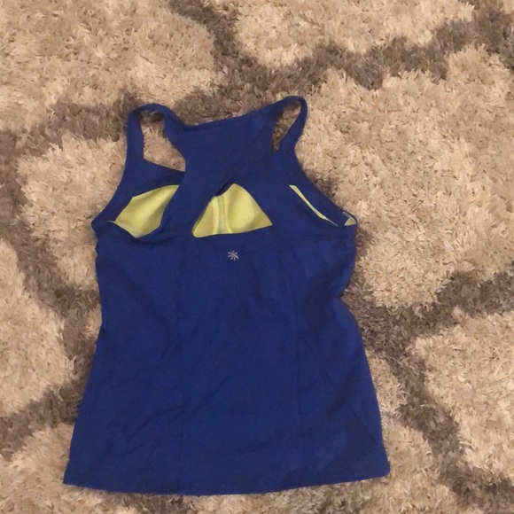 Athleta royal blue tank top size small - Picture 2 of 3